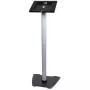 StarTech.com Apsauginis stovas planšetei ant grindų - apsauga nuo vagystės, juodas, sidabrinis, planšetė, multimedijos stovas, aliuminis, plastikas, plienas, 1.5 kg, 24.6 cm (9.7 colio)