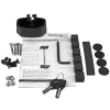 StarTech.com Apsauginis stovas planšetei ant grindų - apsauga nuo vagystės, juodas, sidabrinis, planšetė, multimedijos stovas, aliuminis, plastikas, plienas, 1.5 kg, 24.6 cm (9.7 colio)