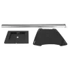 StarTech.com Apsauginis stovas planšetei ant grindų - apsauga nuo vagystės, juodas, sidabrinis, planšetė, multimedijos stovas, aliuminis, plastikas, plienas, 1.5 kg, 24.6 cm (9.7 colio)