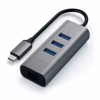 Nešiojamojo kompiuterio stotelė Satechi ST-TC2N1USB31AM