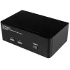 StarTech.com 2 prievadų DisplayPort dviejų monitorių KVM jungiklis - 4K 60Hz