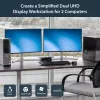 StarTech.com 2 prievadų DisplayPort dviejų monitorių KVM jungiklis - 4K 60Hz