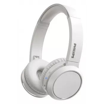 Philips 4000 serijos TAH4205WT/00 belaidės ausinės ant ausų, USB-C, Bluetooth, balta