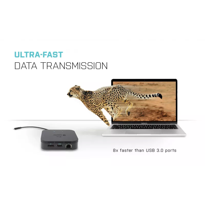 i-tec Thunderbolt 3 kelioninis dokas Dual 4K ekranas + Power Delivery 60W
