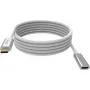 USB-C laidas Vision TC 2MUSBCEXT 2 m, USB 3.2 Gen 2, baltas