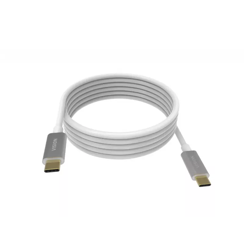 USB laidas Vision TC 4MUSBC 4 m USB 3.2 Gen 2 baltas