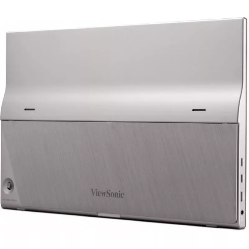 Monitorius ViewSonic TD1655 15.6 colių Full HD LED liečiamas ekranas su USB-C, juodas/sidabrinis