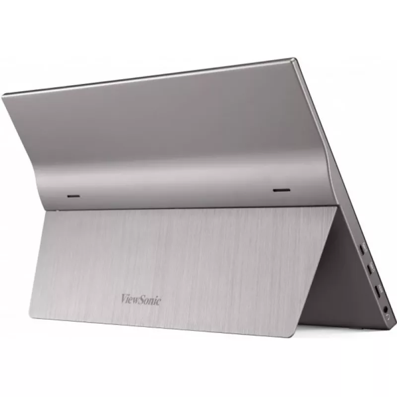 Monitorius ViewSonic TD1655 15.6 colių Full HD LED liečiamas ekranas su USB-C, juodas/sidabrinis