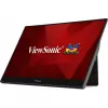 Monitorius ViewSonic TD1655 15.6 colių Full HD LED liečiamas ekranas su USB-C, juodas/sidabrinis