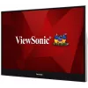 Monitorius ViewSonic TD1655 15.6 colių Full HD LED liečiamas ekranas su USB-C, juodas/sidabrinis