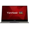 Monitorius ViewSonic TD1655 15.6 colių Full HD LED liečiamas ekranas su USB-C, juodas/sidabrinis