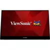 Monitorius ViewSonic TD1655 15.6 colių Full HD LED liečiamas ekranas su USB-C, juodas/sidabrinis
