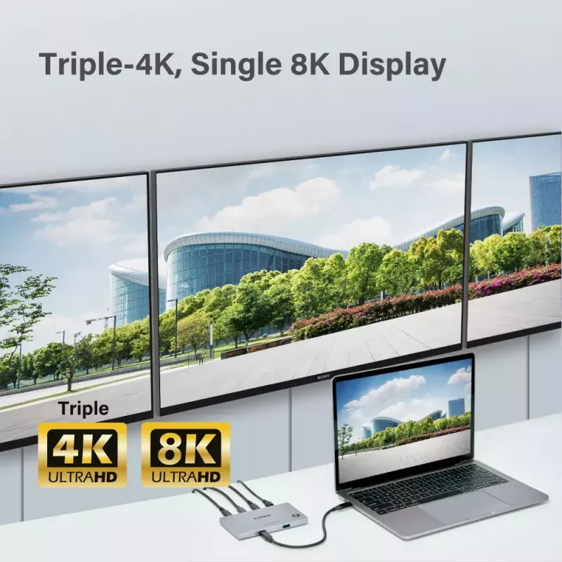 EDIMAX TD-405BP – Thunderbolt 4 dokas su 60W įkrovimu