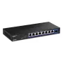 Nevaldomas tinklo jungiklis TRENDnet TEG-S5091 — 8× 2,5G RJ-45 prievadai, 60 Gbit/s, 12V, montuojamas ant sienos