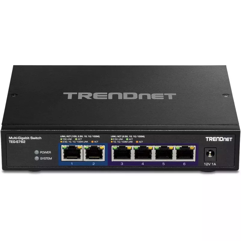 Tinklo jungiklis Trendnet TEG-S762 10G Ethernet 6 prievadų 60 Gbit/s