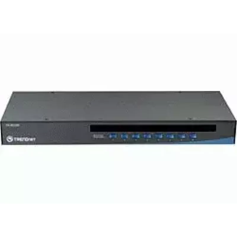 KVM jungiklis Trendnet TK-803R 8 prievadų USB/PS/2, 19 inch 1U, VGA, 2048x1536