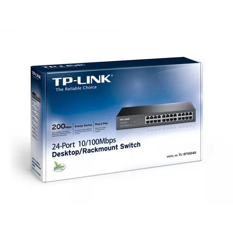 TP-Link TL-SF1024D Fast Ethernet 10/100 jungiklis