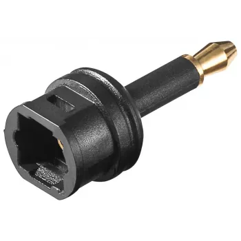 Microconnect TOSLINK-ADAPTER lyties keitiklis Toslink 3,5 mm Toslink mini juodas