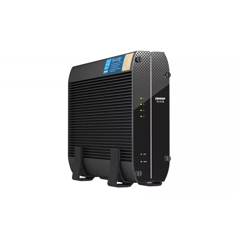 QNAP TS-410E NAS bokštinis Intel® Celeron® J6412 8 GB 0 TB QNAP QTS juodas