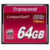 „Transcend“ 64 GB CompactFlash 800x atminties kortelė TS64GCF800