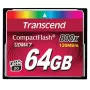 „Transcend“ 64 GB CompactFlash 800x atminties kortelė TS64GCF800