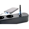 Gembird TSL-PS-S4U-01 4 lizdų išmanusis maitinimo blokas su USB