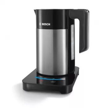 Bosch TWK7203 elektrinis virdulys 1.7 L 1850 W juodas, nerūdijantis plienas