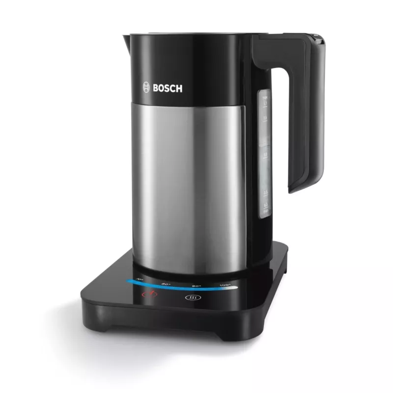 Bosch TWK7203 elektrinis virdulys 1.7 L 1850 W juodas, nerūdijantis plienas