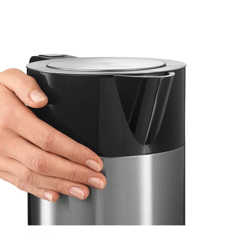 Bosch TWK7203 elektrinis virdulys 1.7 L 1850 W juodas, nerūdijantis plienas