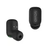 Belaidės ausinės SAVIO TWS-09 – Bluetooth 5.1, binauralinės, 20–20000 Hz, 8 h pokalbių laiko, įkrovimo dėklas su power bank, USB-C, juodos