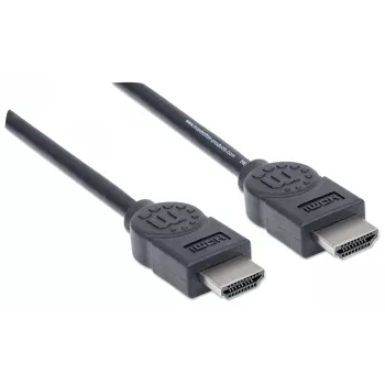 HDMI kabelis Vyriškas-Vyriškas Manhattan HDMM6 4K@30Hz 1,8m Juodas