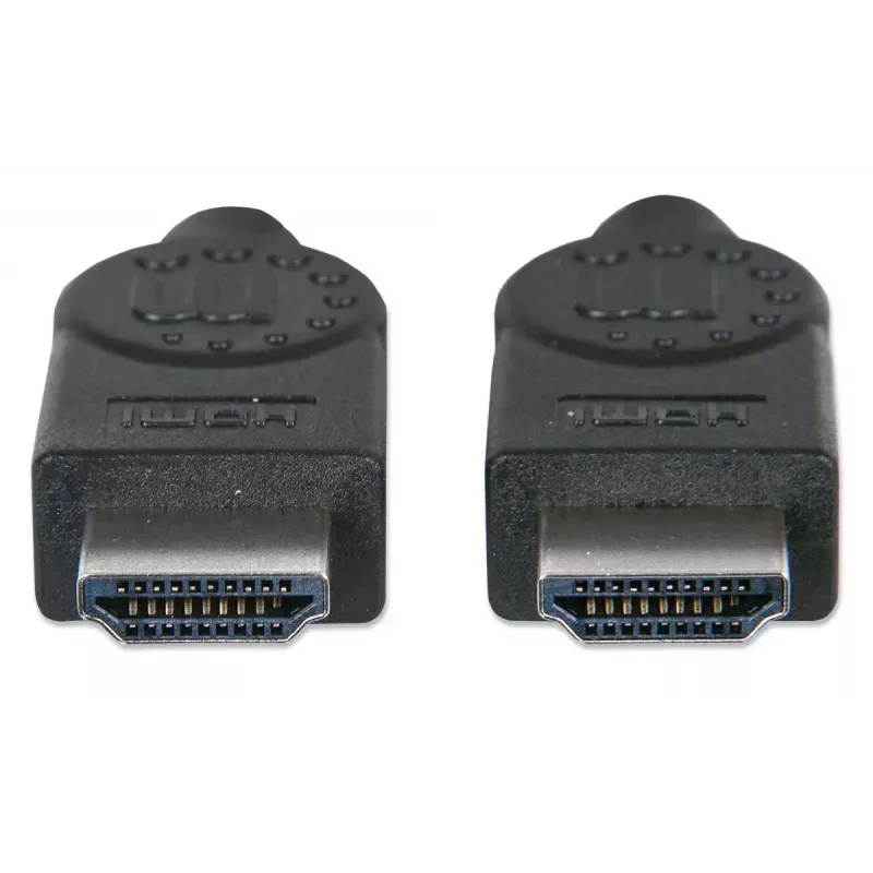 HDMI kabelis Manhattan HDMM5M 4K@30Hz 5m Vyriškas į Vyrišką Juodas