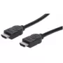 HDMI kabelis Manhattan HDMM5M 4K@30Hz 5m Vyriškas į Vyrišką Juodas