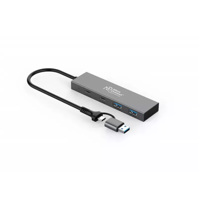 MicroConnect UC0066-5G-USB-C-4IN1 sąsajų šakotuvas USB-C 4 prievadai