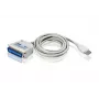 ATEN UC1284B USB lygiagretusis spausdintuvo kabelis baltas USB A tipo C-36