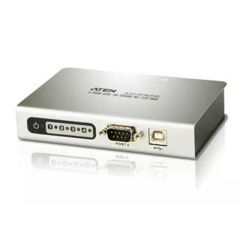 ATEN 4 prievadų USB į RS-232 nuotolinis šakotuvas UC2324-AT