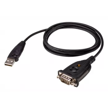 ATEN UC232AF USB Type-A į RS-232 adapterio laidas, juodas, 1,2 m