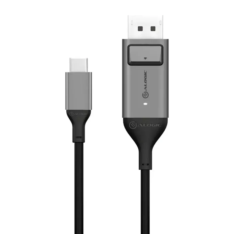 ALOGIC Ultra USB-C (Vyriškas) į DisplayPort (Vyrišką) 2 m 4K 60Hz LED Baltas