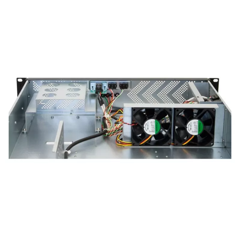Chieftec UNC-210T-B Rack 2U korpusas serveriams, juodas, 400 W