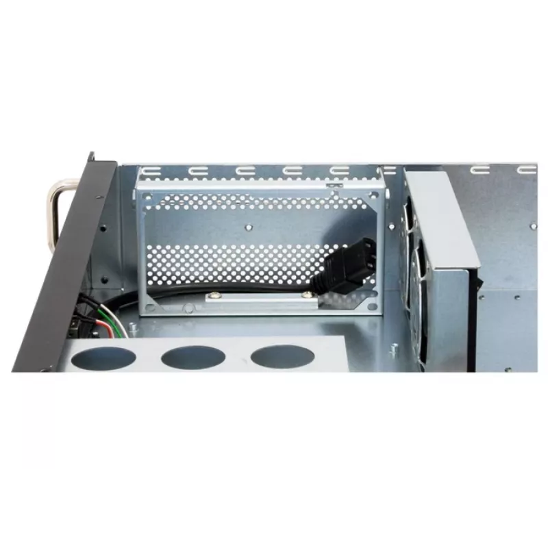 Chieftec UNC-210T-B Rack 2U korpusas serveriams, juodas, 400 W