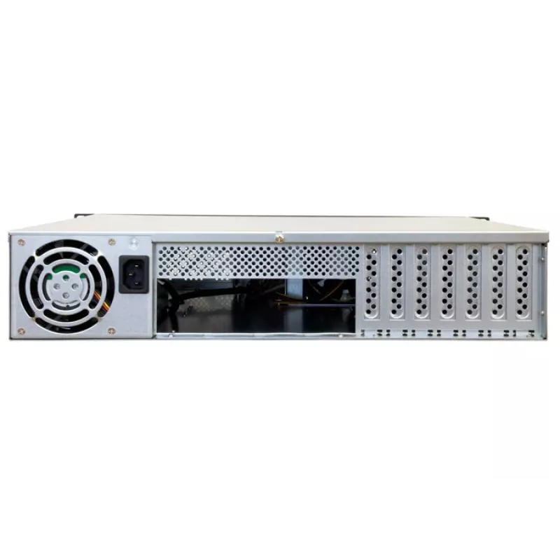 Chieftec UNC-210T-B Rack 2U korpusas serveriams, juodas, 400 W