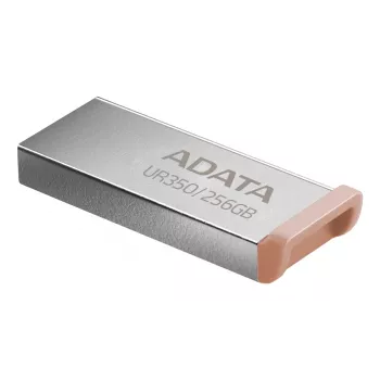 ADATA UR350 USB atmintukas 256 GB USB-A 3.2 Gen 1 ruda spalva, nerūdijantis plienas