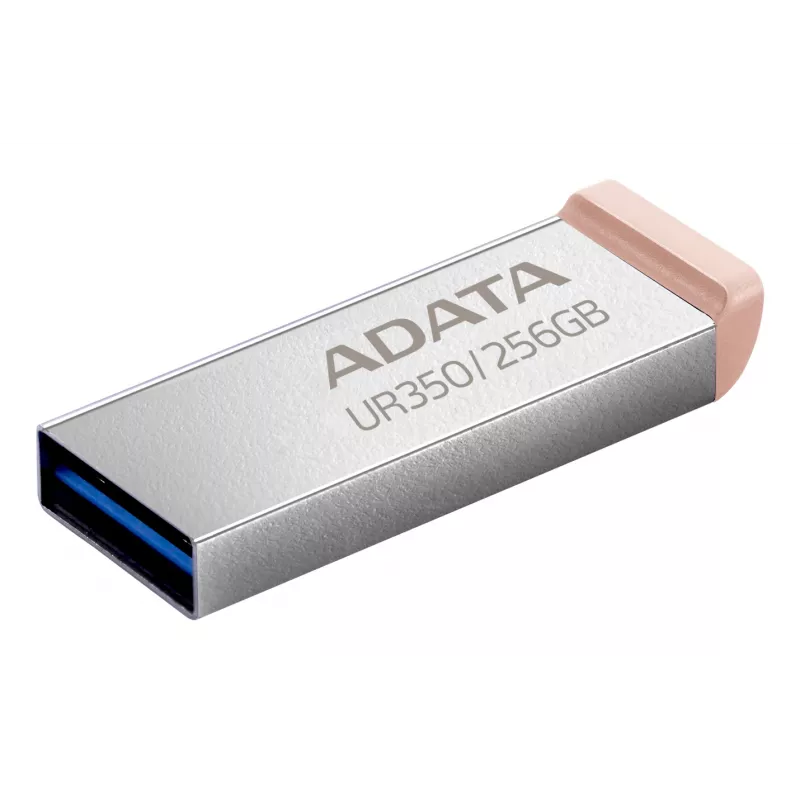 ADATA UR350 USB atmintukas 256 GB USB-A 3.2 Gen 1 ruda spalva, nerūdijantis plienas