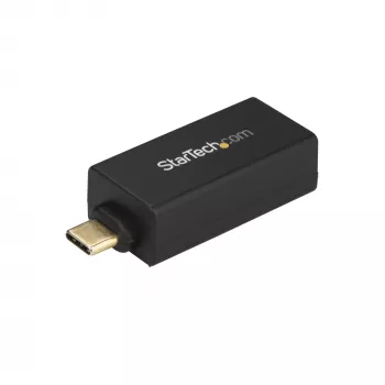 StarTech.com USB-C į Gigabit Ethernet adapteris - 1 Gbps NIC USB 3.0 / USB 3.1 Type C tinklo adapteris - 1GbE USB-C į RJ45 / LAN prievadą, suderinamas su Thunderbolt 3, Windows, MacBook Pro, Chromebook