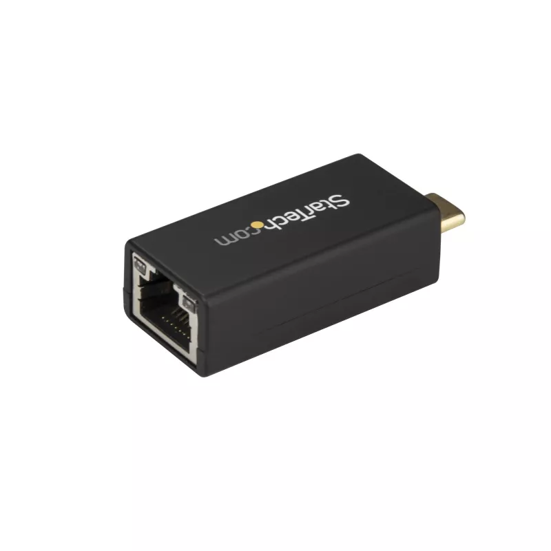 StarTech.com USB-C į Gigabit Ethernet adapteris - 1 Gbps NIC USB 3.0 / USB 3.1 Type C tinklo adapteris - 1GbE USB-C į RJ45 / LAN prievadą, suderinamas su Thunderbolt 3, Windows, MacBook Pro, Chromebook