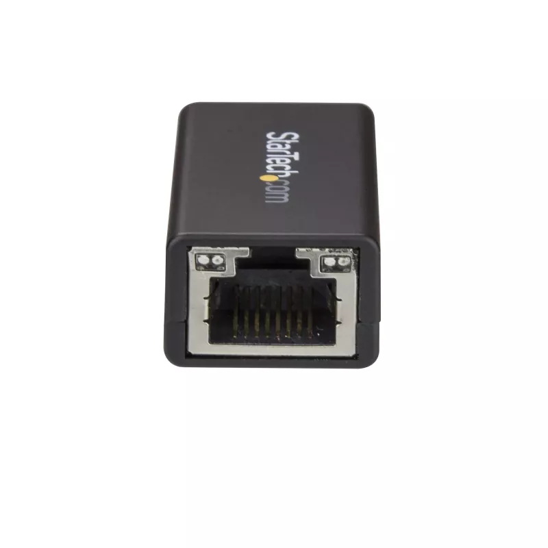 StarTech.com USB-C į Gigabit Ethernet adapteris - 1 Gbps NIC USB 3.0 / USB 3.1 Type C tinklo adapteris - 1GbE USB-C į RJ45 / LAN prievadą, suderinamas su Thunderbolt 3, Windows, MacBook Pro, Chromebook