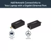StarTech.com USB-C į Gigabit Ethernet adapteris - 1 Gbps NIC USB 3.0 / USB 3.1 Type C tinklo adapteris - 1GbE USB-C į RJ45 / LAN prievadą, suderinamas su Thunderbolt 3, Windows, MacBook Pro, Chromebook