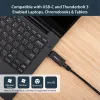 StarTech.com USB-C į Gigabit Ethernet adapteris - 1 Gbps NIC USB 3.0 / USB 3.1 Type C tinklo adapteris - 1GbE USB-C į RJ45 / LAN prievadą, suderinamas su Thunderbolt 3, Windows, MacBook Pro, Chromebook