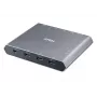 ATEN US3311 2 prievadų 4K DisplayPort USB-C KVM jungiklis su dokstacija ir maitinimo perdavimu