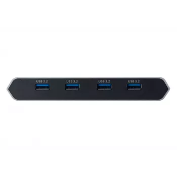 ATEN US3311 2 prievadų 4K DisplayPort USB-C KVM jungiklis su dokstacija ir maitinimo perdavimu